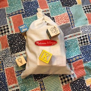 Melissa & Doug 🦊 wooden building blocks